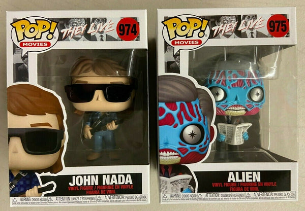 Roddy Piper as John Nada and Alien 'They Live' Funko Pops Coming