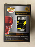 DAMAGED BOX Funko Pop! Red Death Batman #283 DC Comics PX Previews Exclusive