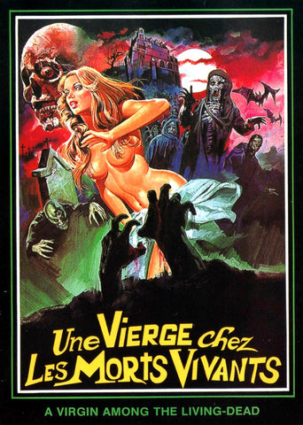 A VIRGIN AMONG THE LIVING DEAD Movie POSTER RARE Horror Zombies