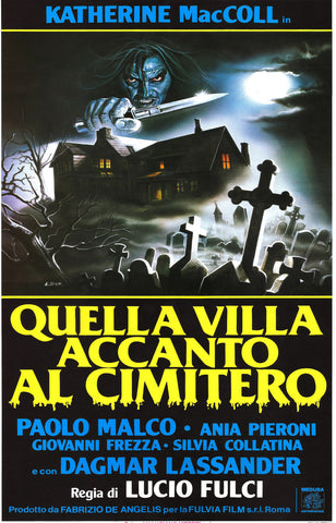 The House by the Cemetery (1981) "Quella villa accanto al cimitero" Movie Poster