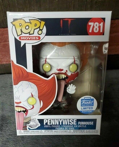 Pop! It Chapter Two Pennywise Bloody Funhouse Funko Shop Exclusive Vinyl Figure