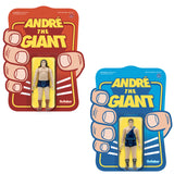 Super7 ReAction ANDRE THE GIANT Wrestling Action Figure Set WWF WWE Mint on Card