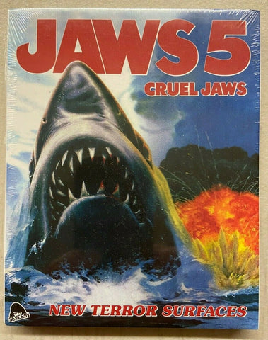 Jaws 5 Cruel Jaws Limited Edition Blu Ray DVD Sealed RECALLED BANNED C –  The Gore Store