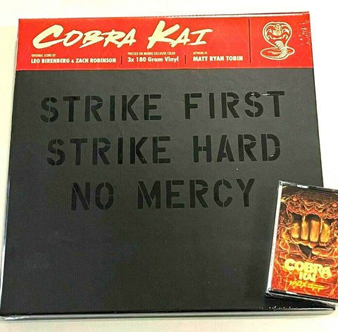 Cobra Kai - Original Soundtrack 3XLP - 180 Gram Mondo Exclusive + Cassette