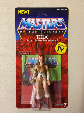 Super7 Masters of the Universe TEELA Action Figure MOTU MOC