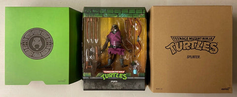 Super7 TMNT Teenage Mutant Ninja Turtles Ultimates Master Splinter 7" Figure MIB