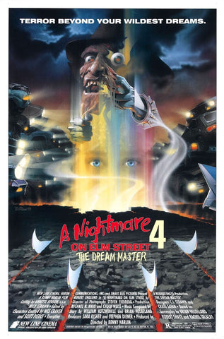 A Nightmare on Elm Street 4:The Dream Master Movie POSTER (1988) Horror /Slasher