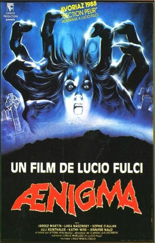 AENIGMA Movie Poster Horror Gore Lucio Fulci