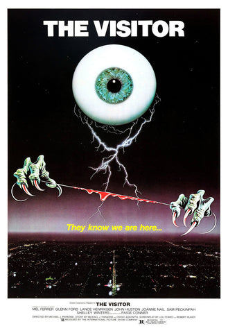 THE VISITOR Movie Poster Horror Sci Fi Craziness - dvd vhs big box art blu ray