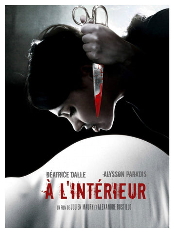 INSIDE aka À l'intérieur Movie Poster French Horror Extreme Gore Martyrs Rare
