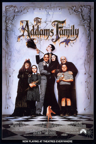 THE ADDAMS FAMILY Movie Poster 1991