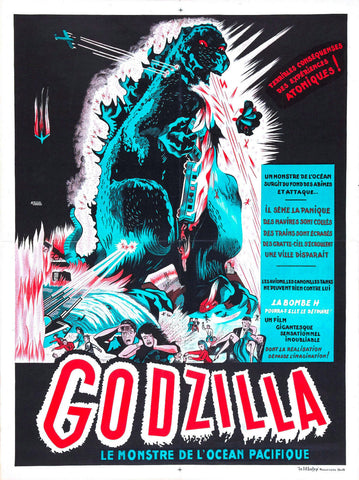 Godzilla (1954) "Gojira" (original title)  Movie Poster