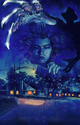 A NIGHTMARE ON ELM STREET Movie Poster Horror Freddy Kruger