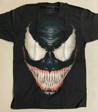 Marvel Comics Venom T Shirt Large L - Spider-Man Villain Spiderverse