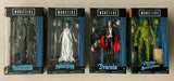 Universal Monsters Frankenstein / Bride / Dracula / Creature 6" Figures Set of 4