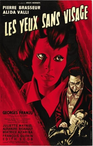 EYES WITHOUT A FACE Movie Poster Horror Art