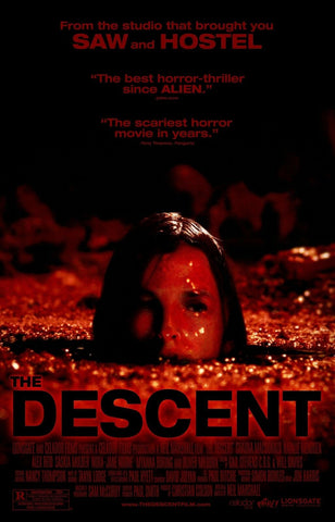 THE DESCENT Movie Poster Horror Saw Hostel