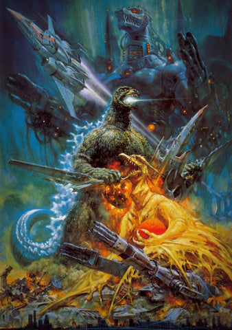 Godzilla vs. Mechagodzilla 1974 Fantasy/Action/Monster Movie POSTER