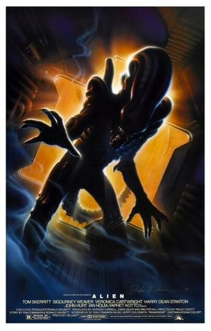 ALIEN Movie Poster Sci Fi Horror Predator