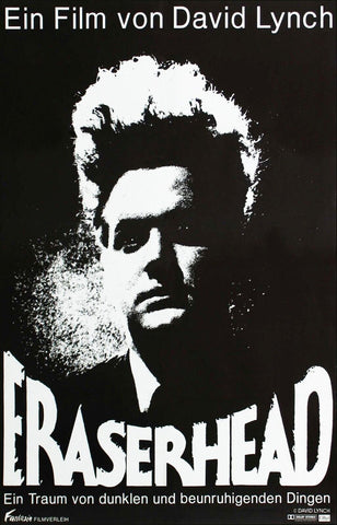 ERASERHEAD Movie Poster Horror Surreal David Lynch Art House