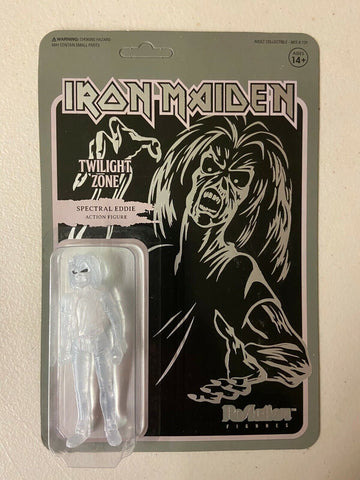 Iron Maiden Eddie Super7 ReAction 3.75" Action Figure Twilight Zone MOC