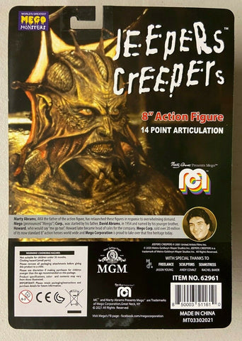 MEGO Horror Series Jeepers Creepers The Creeper 8