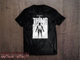 THE THING horror movie t shirt "the warmest place to hide"