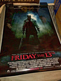 FRIDAY THE 13th Movie POSTER 24x36 (2009) Jason Freddy Horror Slasher