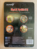 Iron Maiden Super7 ReAction 3.75" Action Figure Killers Eddie Unpunched MOC