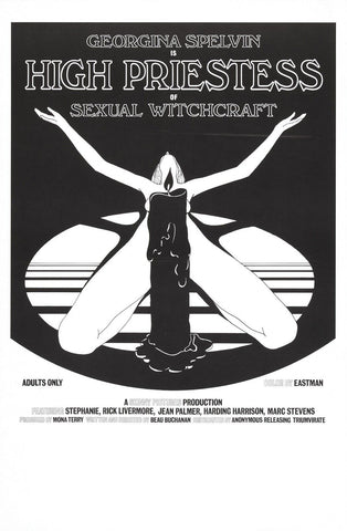 HIGH PRIESTESS OF SEXUAL WITCHCRAFT Movie Poster XXX Sex Exploitation