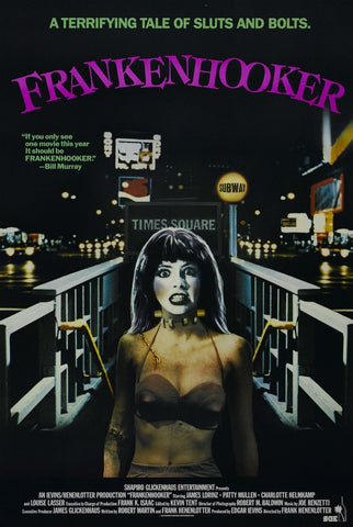 Frankenhooker Movie POSTER (1990) Cult / Splatter