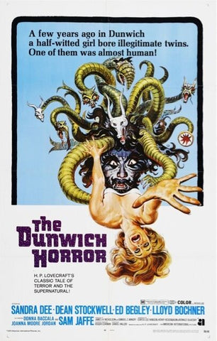 THE DUNWICH HORROR Movie Poster HP Lovecraft  