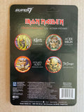 Iron Maiden Super7 ReAction 3.75" Action Figure Trooper Eddie Unpunched MOC