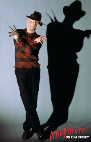 A NIGHTMARE ON ELM STREET Movie Poster Horror Freddy Kreuger 