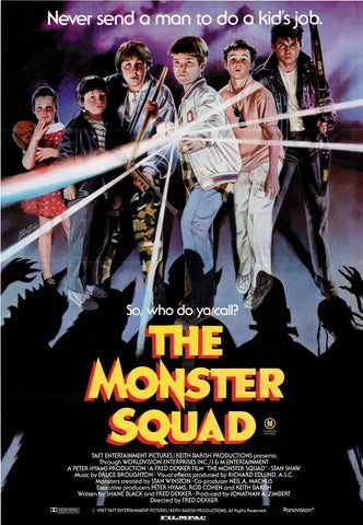 The Monster Squad 1987 Fantasy / Action Classic Movie POSTER
