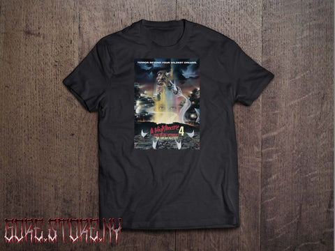 A Nightmare on Elm Street 4 Movie T Shirt (Black)