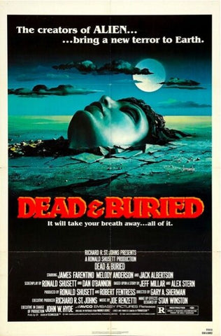 DEAD AND BURIED Movie Poster Horror