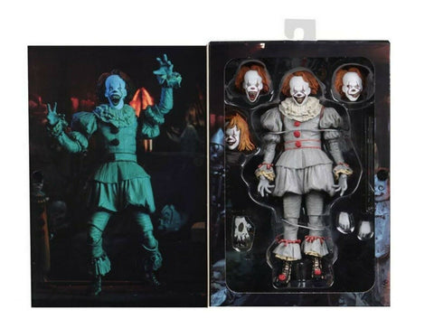 NECA PENNYWISE - IT 2017 Movie Well House Ultimate 7" Action Figure Mint in Box
