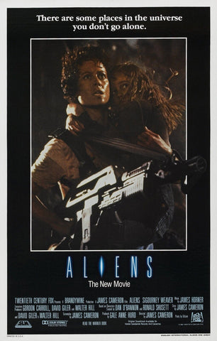 ALIENS Movie Poster Sci Fi Horror Predator