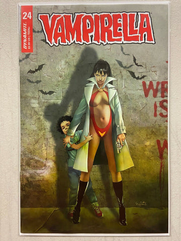 Vampirella #24 Dynamite Comics Ergun Gunduz Variant Cover New