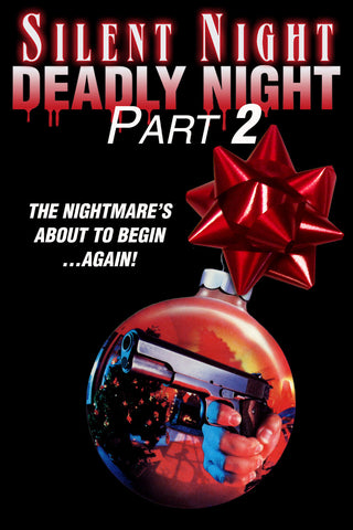 SILENT NIGHT DEADLY NIGHT Part 2 Movie POSTER RARE XMAS Horror