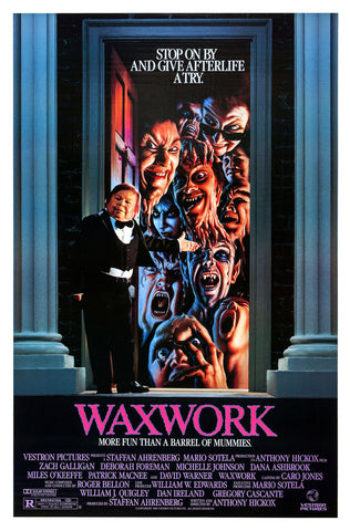 WAXWORK Movie Poster RARE Horror