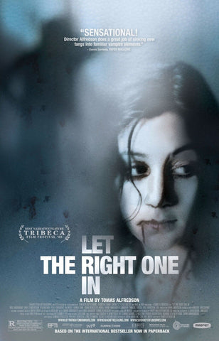 LET THE RIGHT ONE IN Movie Poster Horror Vampire