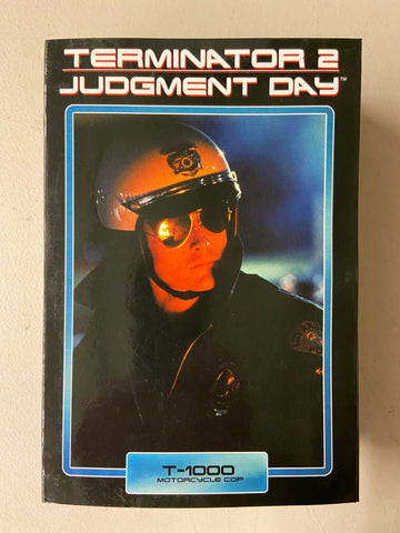 NECA Terminator 2 Judgement Day Ultimate T-1000 Motorcycle Cop Figure MIB