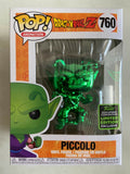 Funko Pop Dragonball Z Green Chrome Piccolo 2020 ECCC Comic Con Exclusive #760