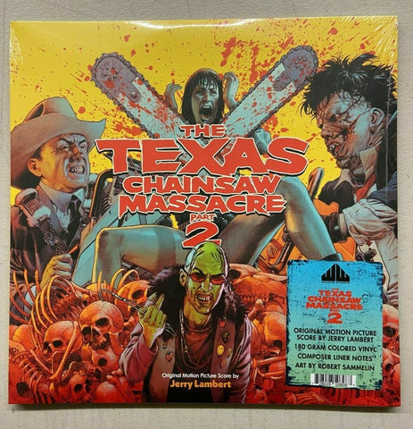 Texas Chainsaw Massacre Part 2 Soundtrack Vinyl Record Sealed Mint