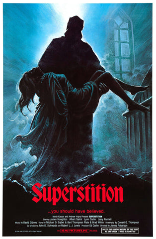 SUPERSTITION Movie Poster RARE Horror