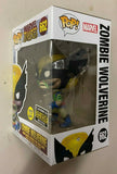 Funko Pop Entertainment Earth Exclusive Marvel Zombie Wolverine Glow in the Dark