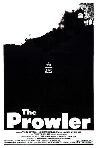 The Prowler 1981 Slasher Cult Classic Movie POSTER