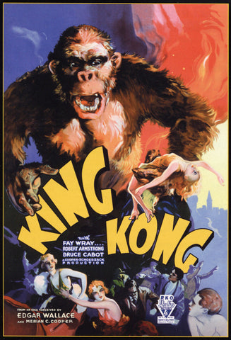 KING KONG Movie Poster 1933  RARE Print